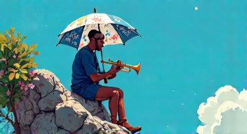 Umbrella-Jazz, Doku-Kino, Himmel