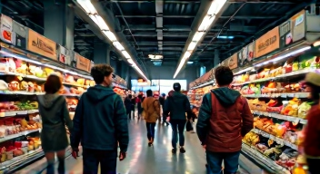 Supermarkt Drama