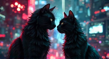 Ein Freitag im Zeichen von Kugeln und Katzen