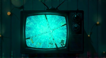 Schließlich, was bleibt vom Fernseher, der vor sich hinflimmert?