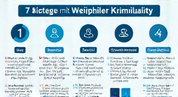 Das sind die Top 7 Schritte beim Umgang mit weiblicher Kriminalität