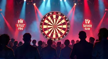 Die Moderation der „Promi Darts WM“ (3/10)