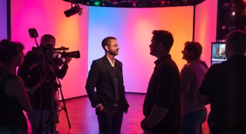 Einblick in die Dreharbeiten mit Florian Silbereisen (2/10)