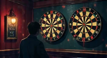 Ich erinnere mich an die ersten Darts-Matches