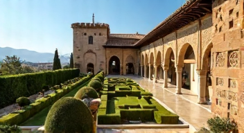 Perspektiven zur Alhambra sind faszinierend
