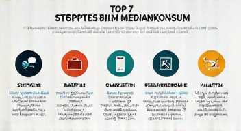 Das sind die Top 7 Schritte beim Medienkonsum