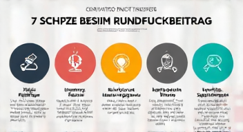 Das sind die Top 7 Schritte beim Rundfunkbeitrag