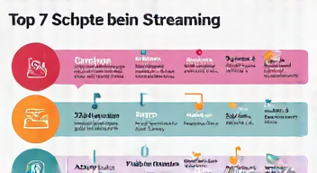 Das sind die Top 7 Schritte beim Streaming