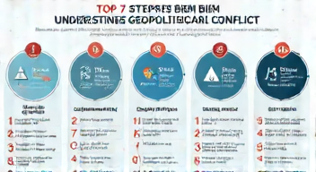 Das sind die Top 7 Schritte beim Verständnis geopolitischer Konflikte