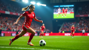 Das spannende Zusammenspiel von Frauenfußball, Mediathek und TV-Wiederholung