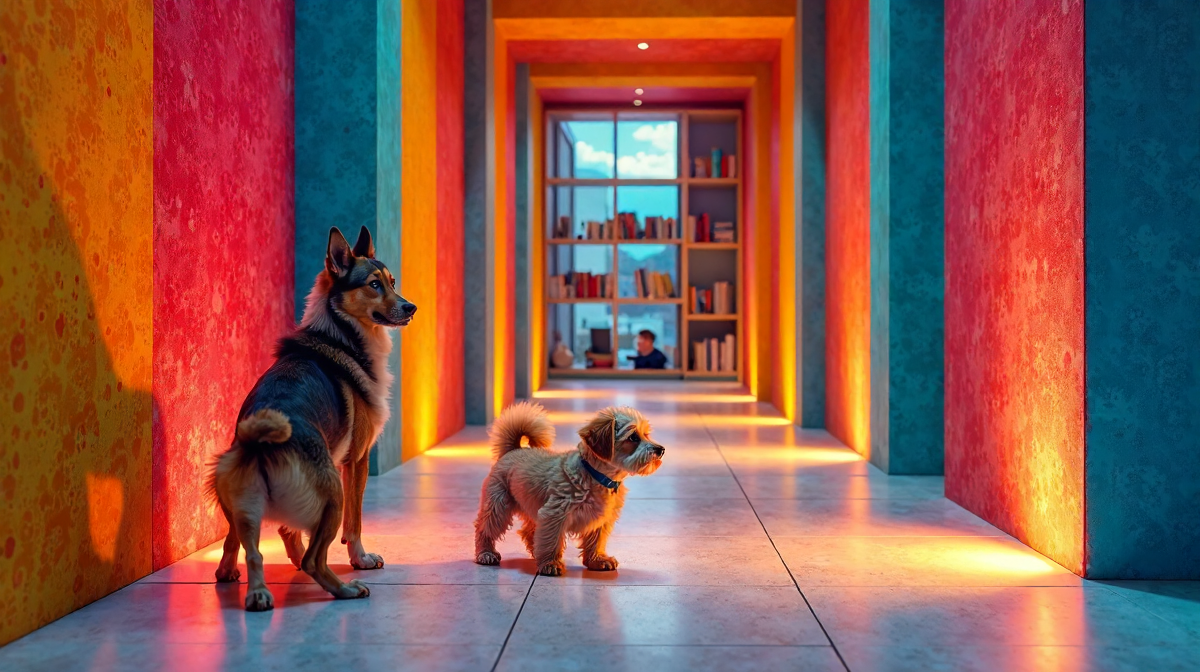 Die faszinierende Welt von Dog und Puck: Labyrinthe, Kekse, Mediatheken