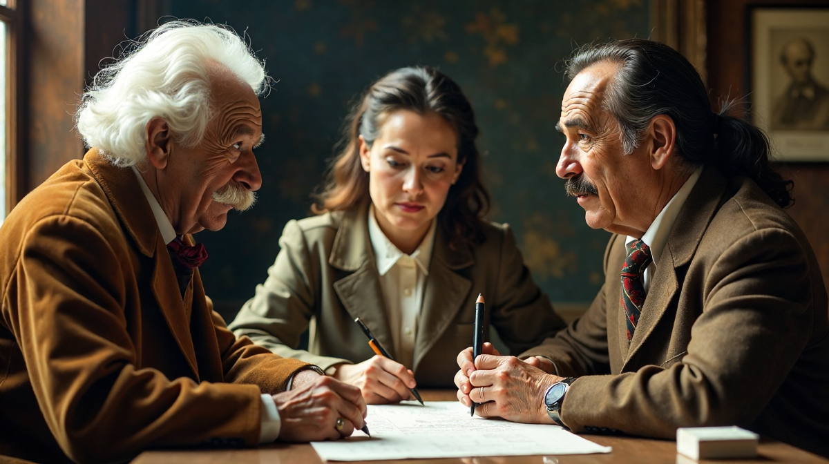 Die faszinierenden Verbindungen zwischen historischen Genies, Experten und Innovationen