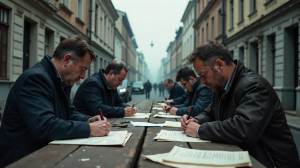 Die große Wende: Armes Deutschland, Stempeln, Abrackern im Fokus
