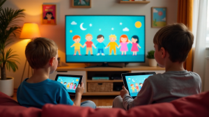 Die Macht der Medien: Einfluss, Wiederholung und Kindersendungen im Fokus