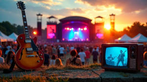 Die Magie des Rock: Festivalkultur, Musikgeschichte und TV-Wiederholung