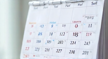 Die Wiederholungstermine im Überblick (3/10)