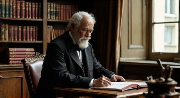 Ich bin Sigmund Freud (Vater der Psychoanalyse, 1856-1939) (7/10)