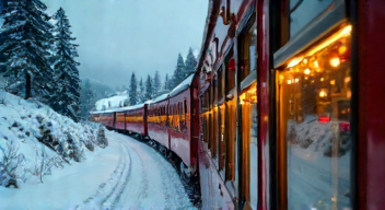 Ich erinnere mich an das Weihnachtsfest im Zug