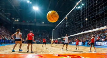 Ich erinnere mich an die Aufregung beim Volleyball (1/10)