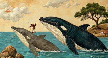 Kulturelle Darstellungen von Walen (3/10)