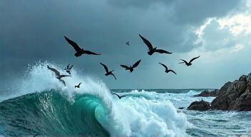 Psyche der Sturmschwalben: Verhalten und Emotionen (6/10)