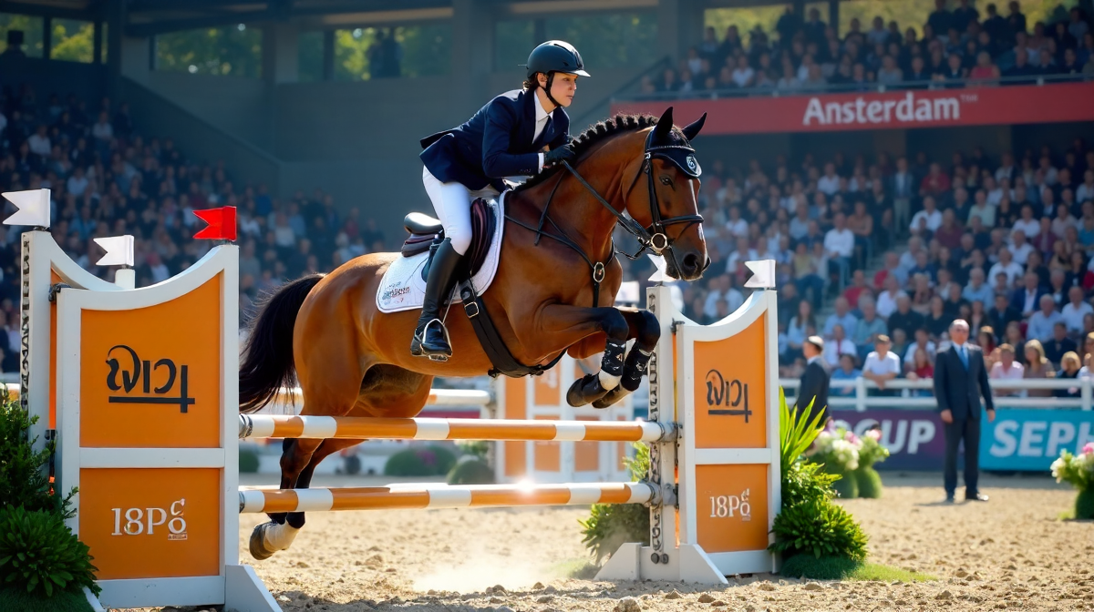 Springreiten: Weltcup Amsterdam - TV-Wiederholung, Mediathek, nächste Termine