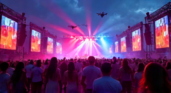 Technologischer Einfluss auf Rockfestivals (4/10)