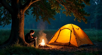 Das sind die Top 7 Schritte beim Draußen schlafen