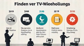 Das sind die Top 7 Schritte beim Finden von TV-Wiederholungen