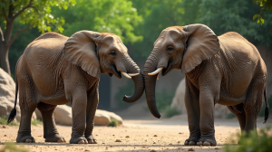 Die faszinierende Welt der Elefanten: Fressen, Verhalten und Zoo-Insights