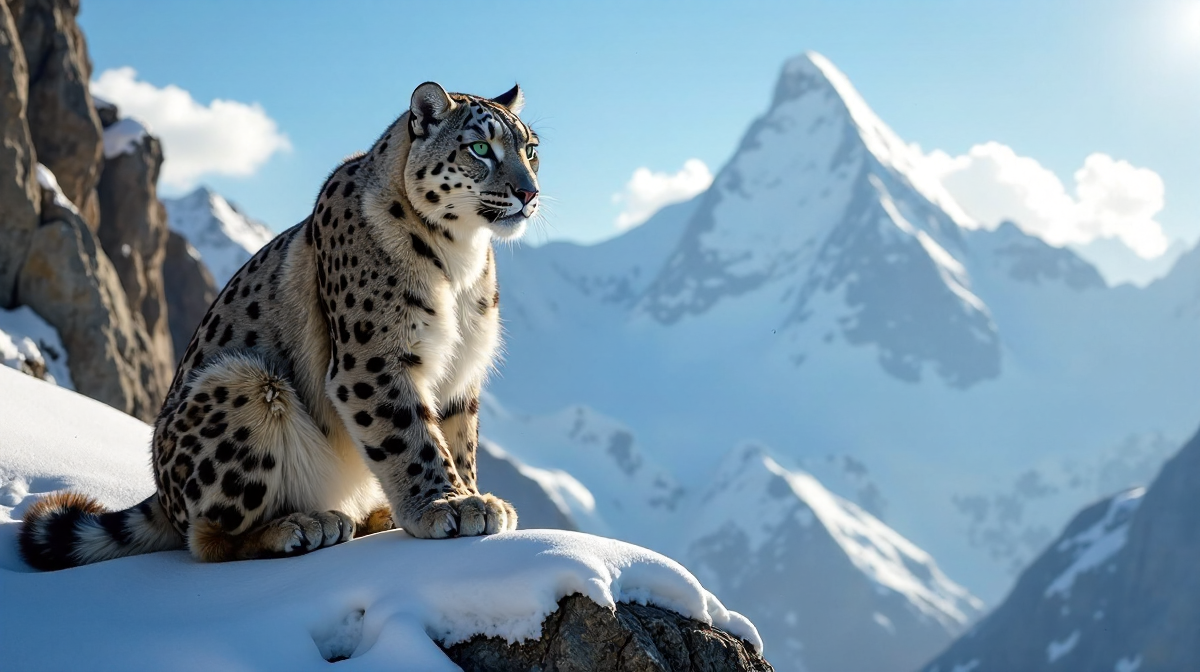 Die faszinierende Welt der Schneeleoparden: TV-Dokumentation, Natur, Arte