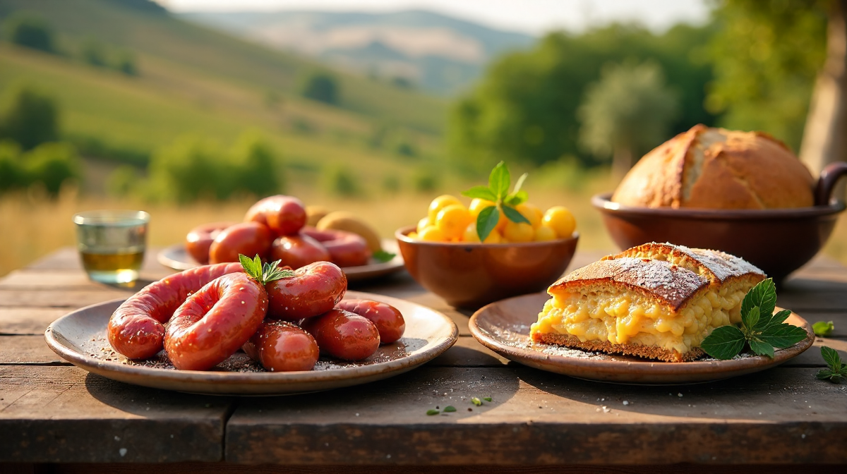 Die kulinarische Entdeckung: Küchen der Welt, Alentejo und Sericaia