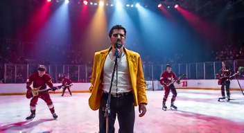 Die musikalische Begleitung im Eishockey