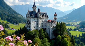 Ein Blick auf die Faszination von Schloss Neuschwanstein (2/10)
