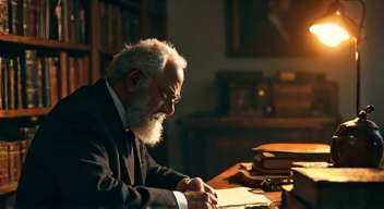 Ich bin Sigmund Freud (Vater der Psychoanalyse, 1856-1939) und der psychologische Einfluss von Krimiserien ist enorm (7/10)