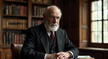 Ich bin Sigmund Freud (Vater der Psychoanalyse, 1856-1939)