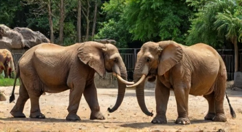 Perspektiven zu Elefanten im Zoo