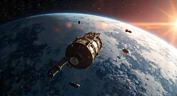 Perspektiven zu Weltraumschrott und Raumfahrt