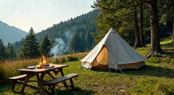 Psychologische Auswirkungen des Campings