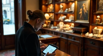 Technologische Einflüsse auf den Antiquitätenmarkt (4/10)