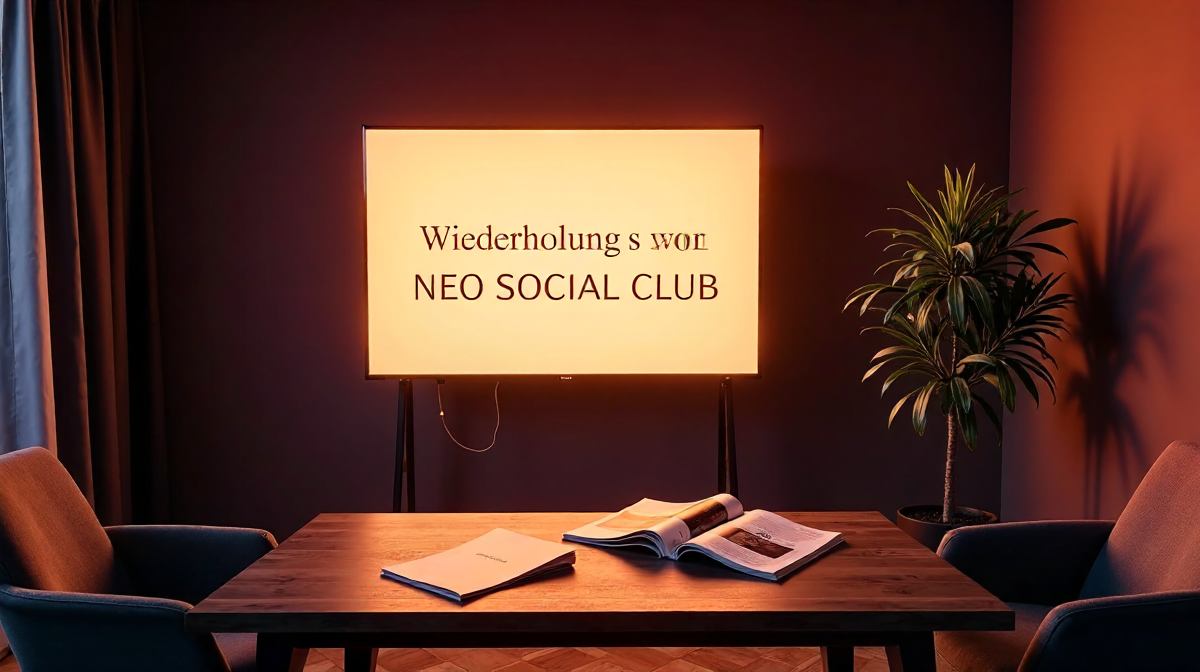 Wiederholung von "Neo Social Club" - Infos, Mediathek und nächste Termine